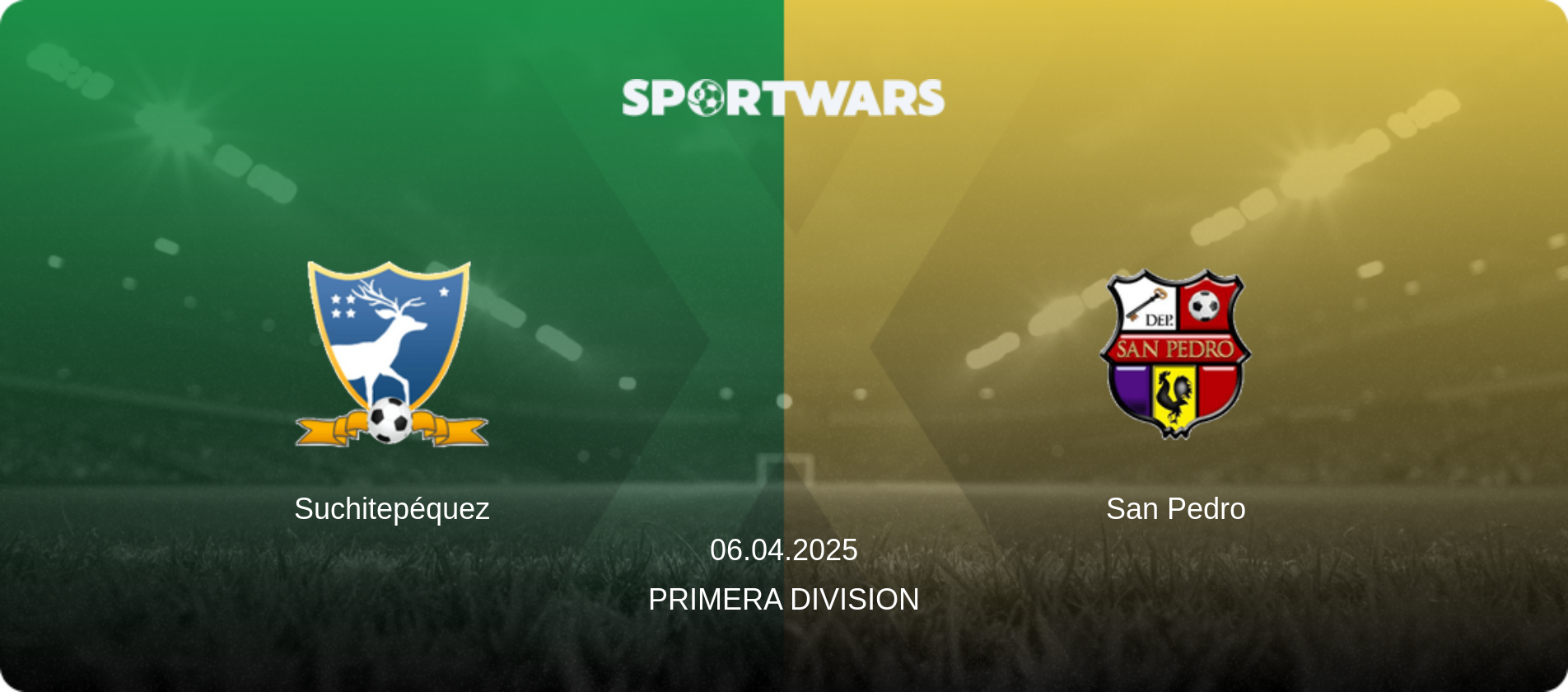 Suchitepéquez — San Pedro, 06.04.2025 — Primera Division (match preview)
