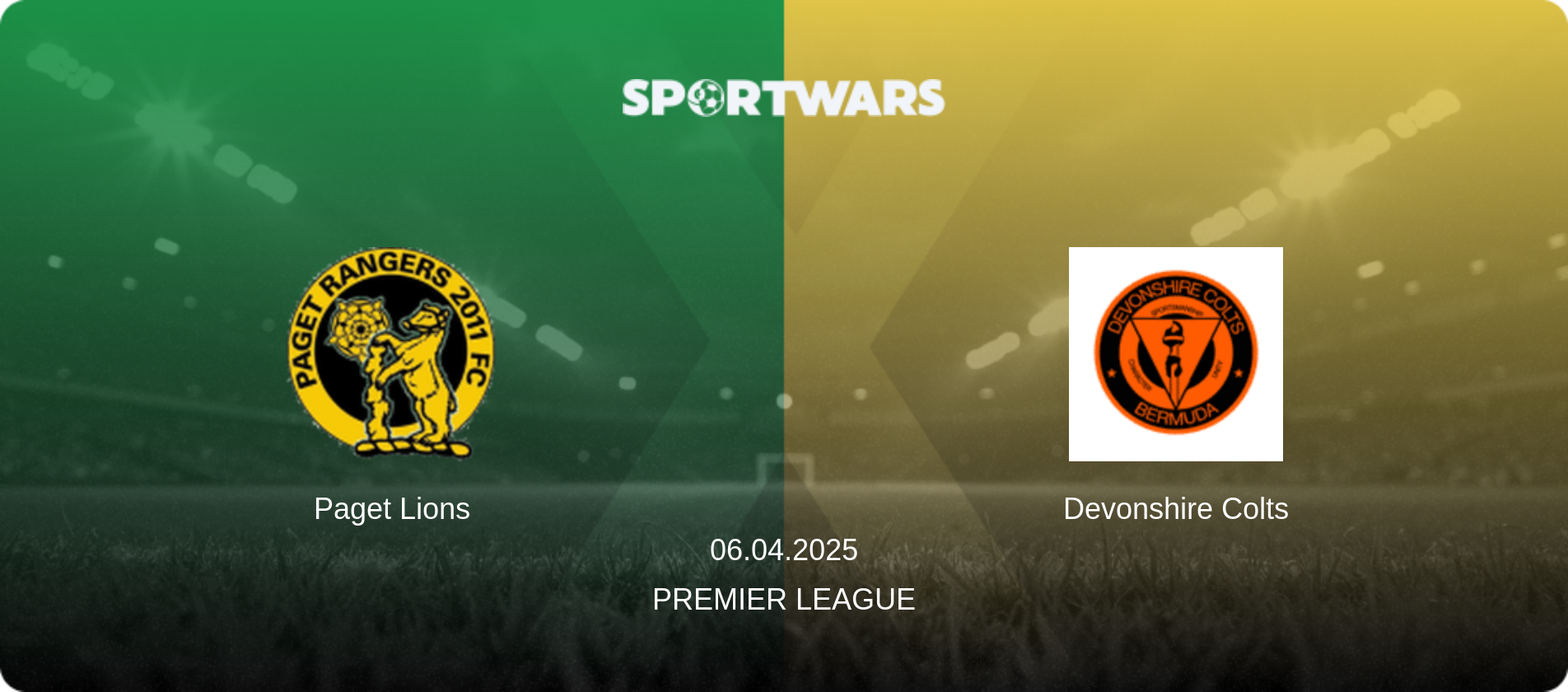 Paget Lions — Devonshire Colts, 06.04.2025 — Premier League (match preview)