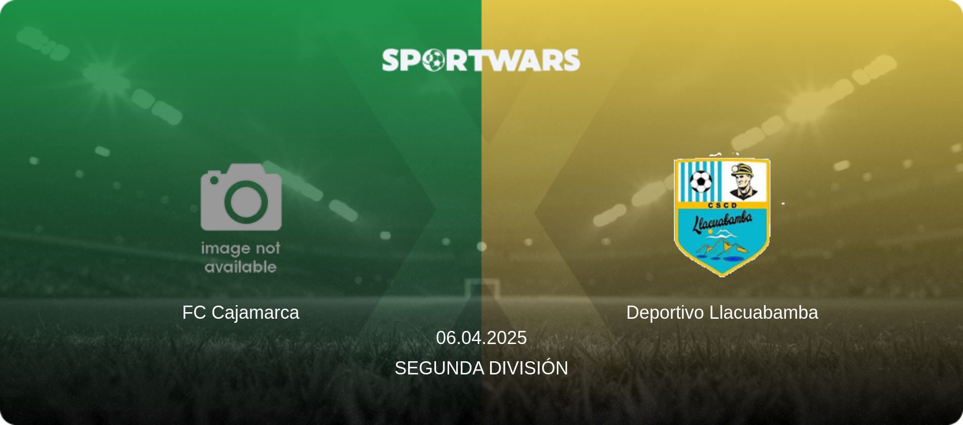 FC Cajamarca — Deportivo Llacuabamba, 06.04.2025 — Segunda División (match preview)