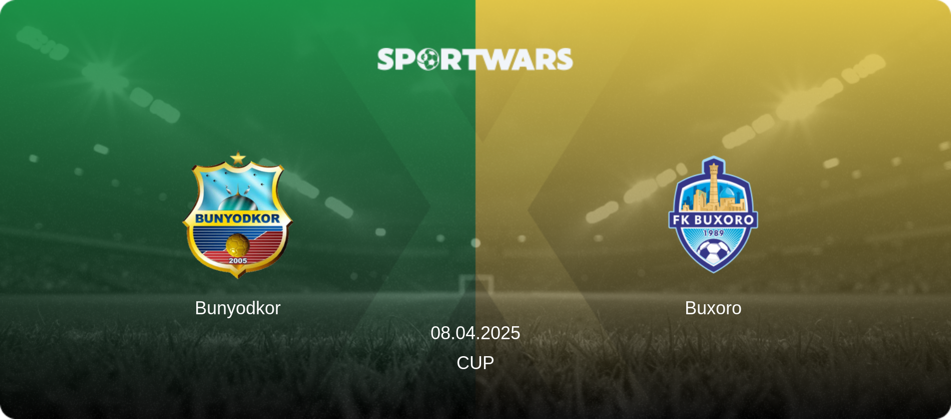 Bunyodkor — Buxoro, 08.04.2025 — Cup (match preview)