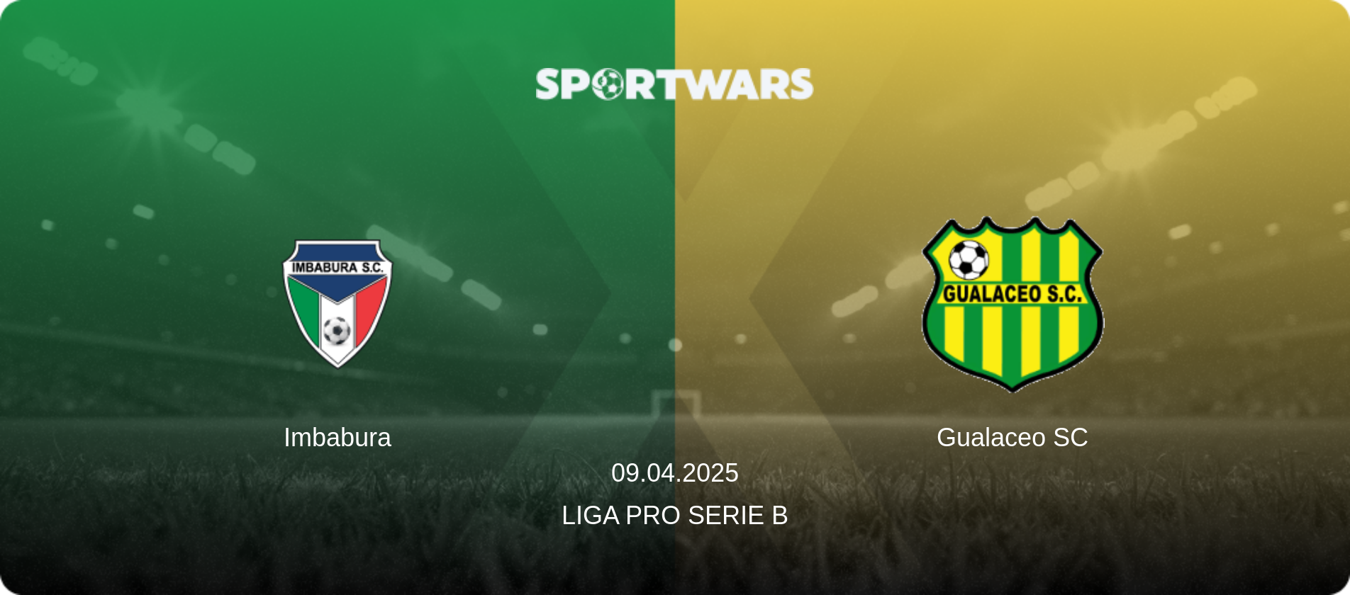Imbabura — Gualaceo SC, 09.04.2025 — Liga Pro Serie B (match preview)