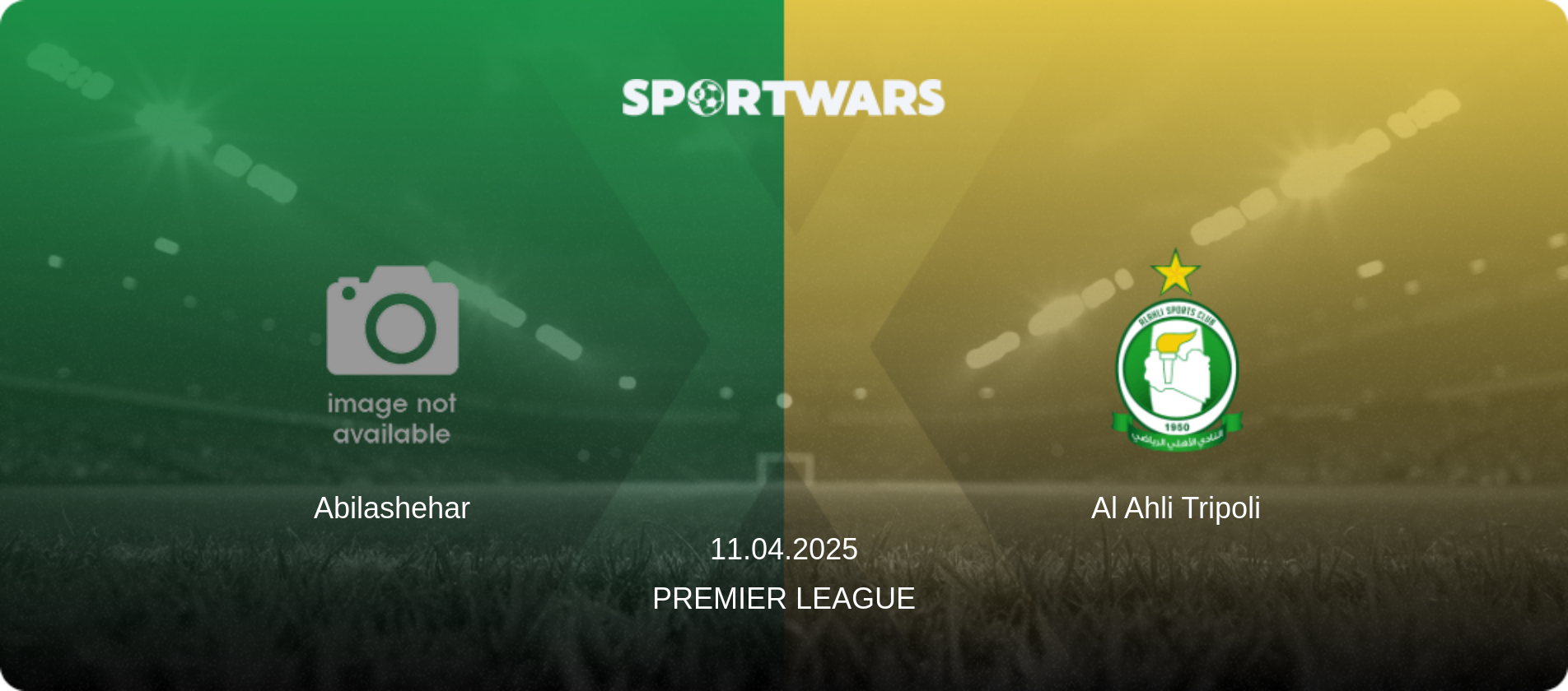 Abilashehar — Al Ahli Tripoli, 11.04.2025 — Premier League (match preview)