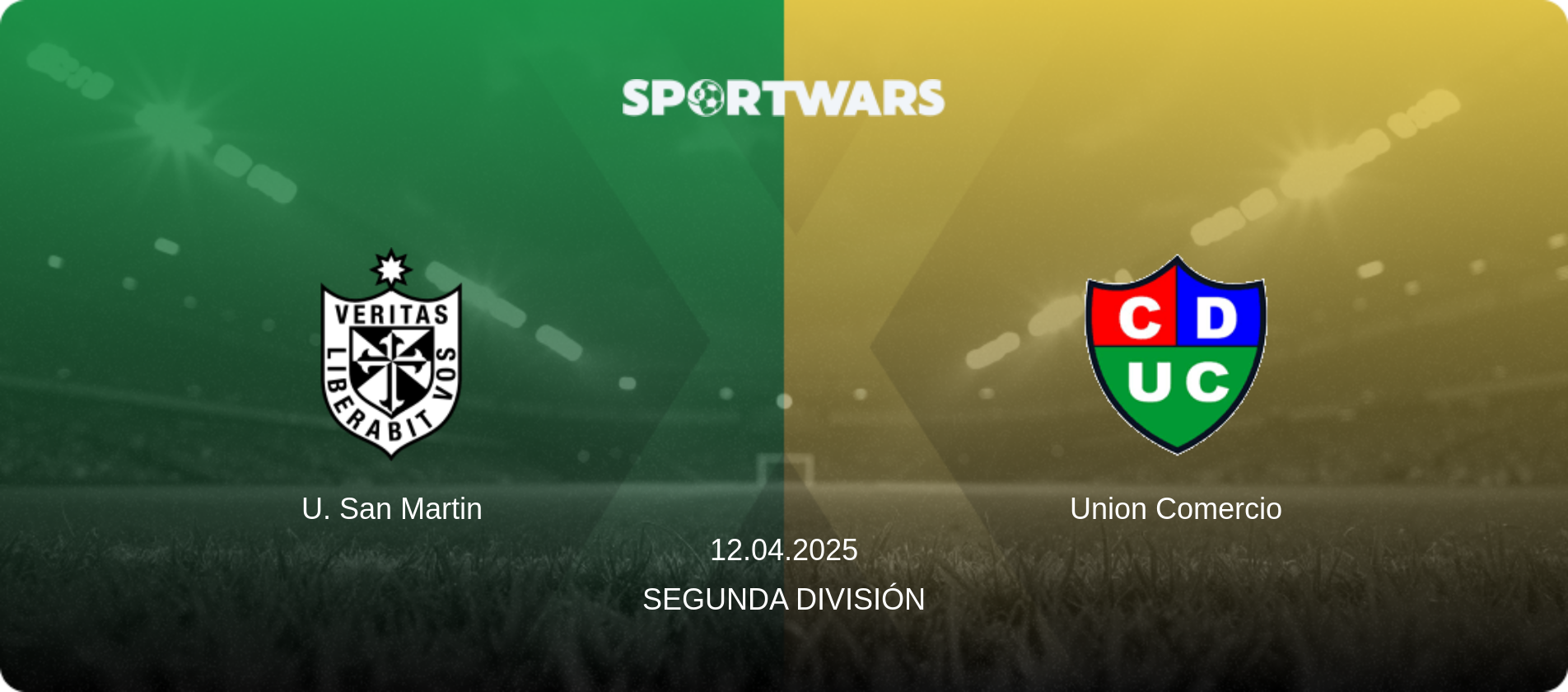 U. San Martin — Union Comercio, 12.04.2025 — Segunda División (match preview)