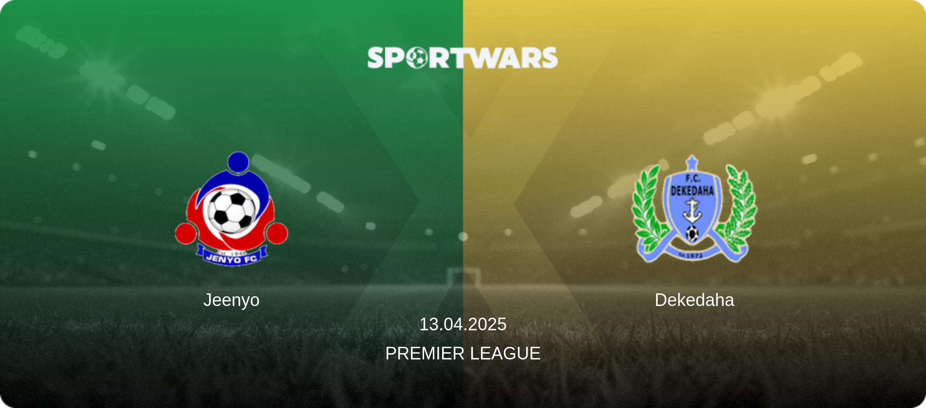 Jeenyo — Dekedaha, 13.04.2025 — Premier League (match preview)