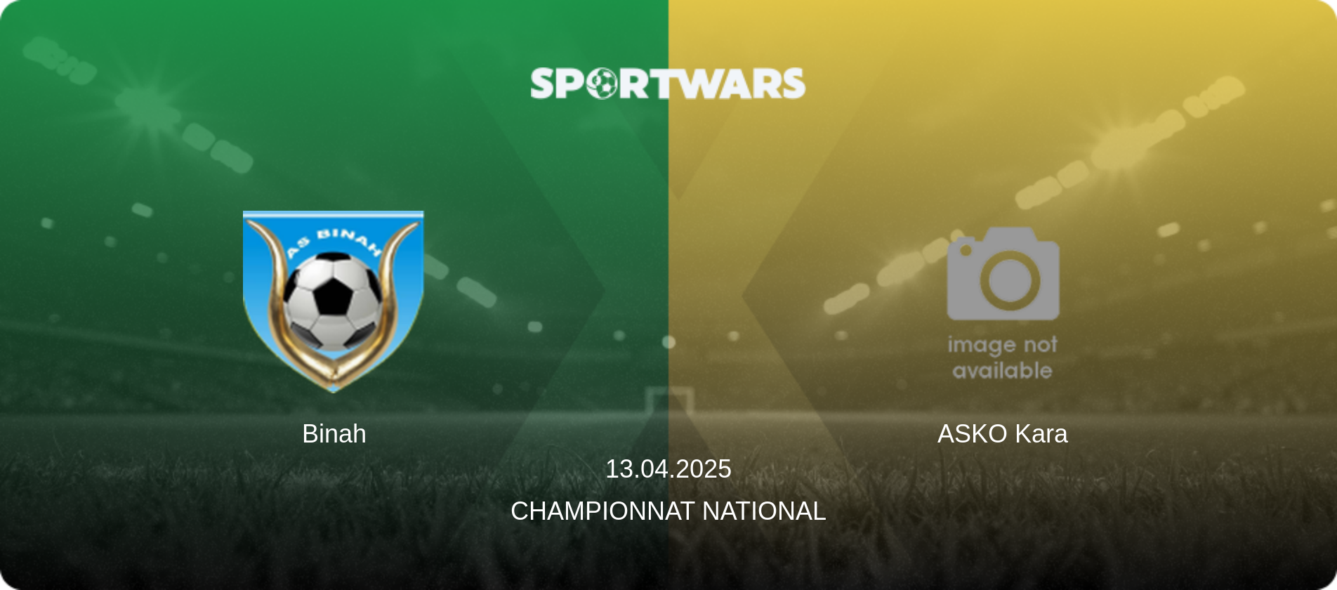 Binah — ASKO Kara, 13.04.2025 — Championnat National (match preview)