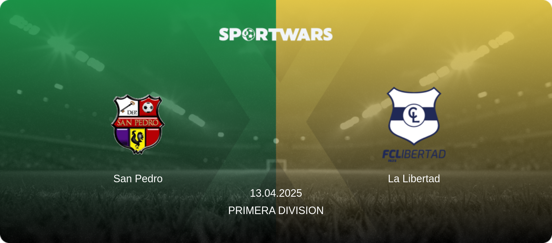 San Pedro — La Libertad, 13.04.2025 — Primera Division (match preview)