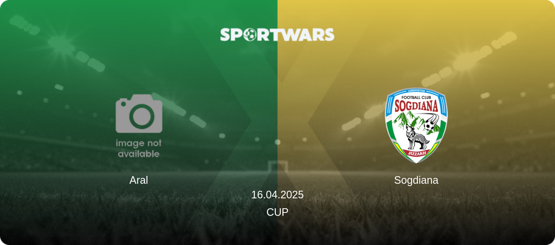Aral — Sogdiana, 16.04.2025 — Cup (match preview)