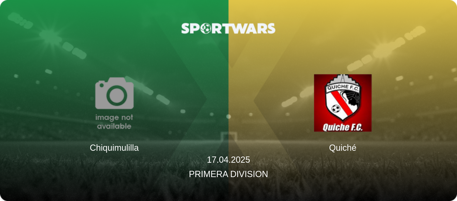 Chiquimulilla — Quiché, 17.04.2025 — Primera Division (match preview)