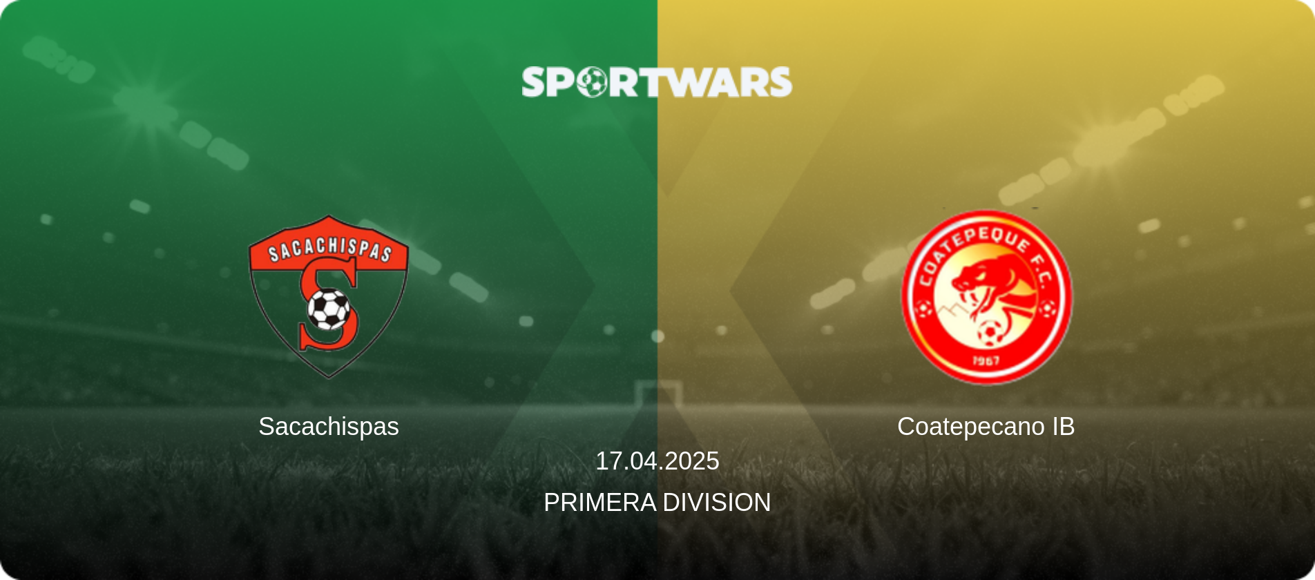 Sacachispas — Coatepecano IB, 17.04.2025 — Primera Division (match preview)
