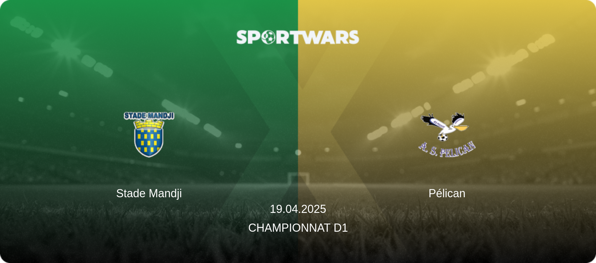 Stade Mandji — Pélican, 19.04.2025 — Championnat D1 (match preview)