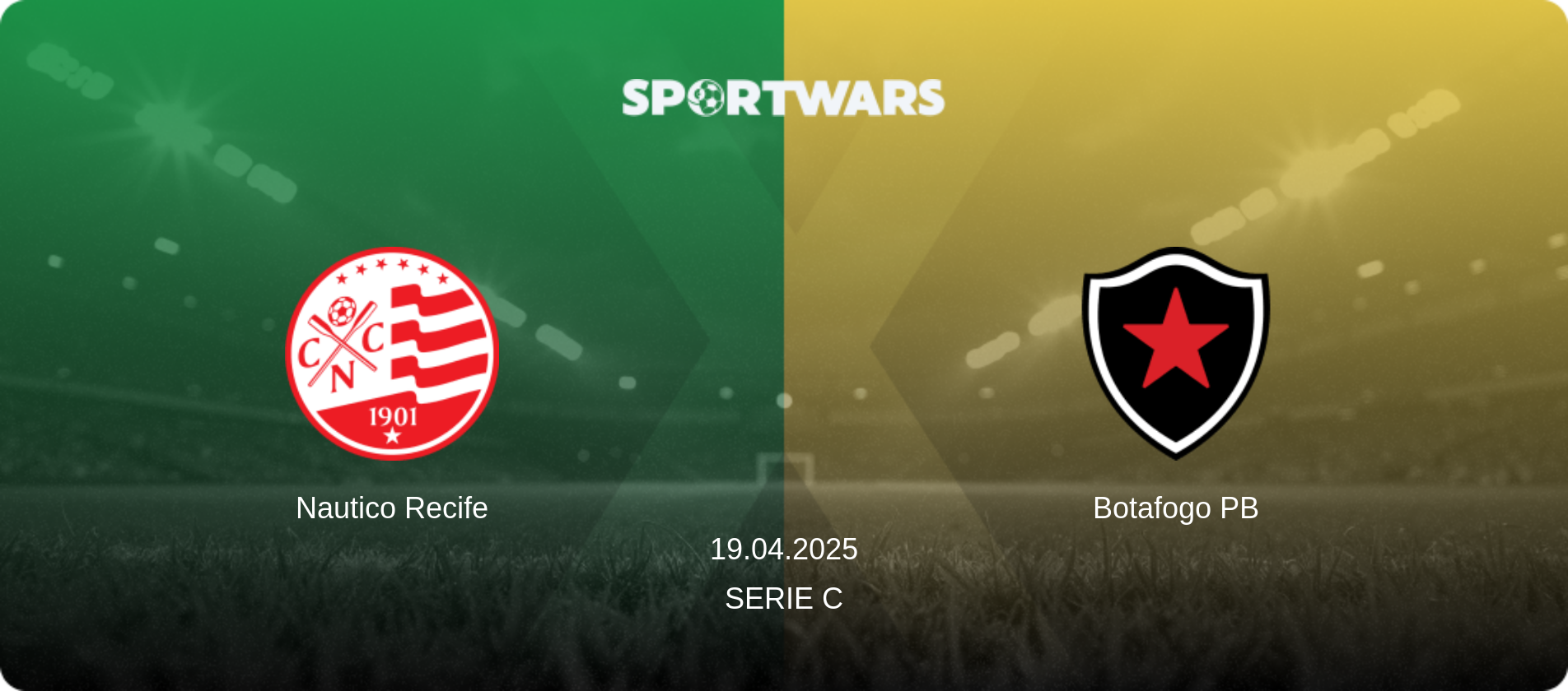 Nautico Recife — Botafogo PB, 19.04.2025 — Serie C (match preview)