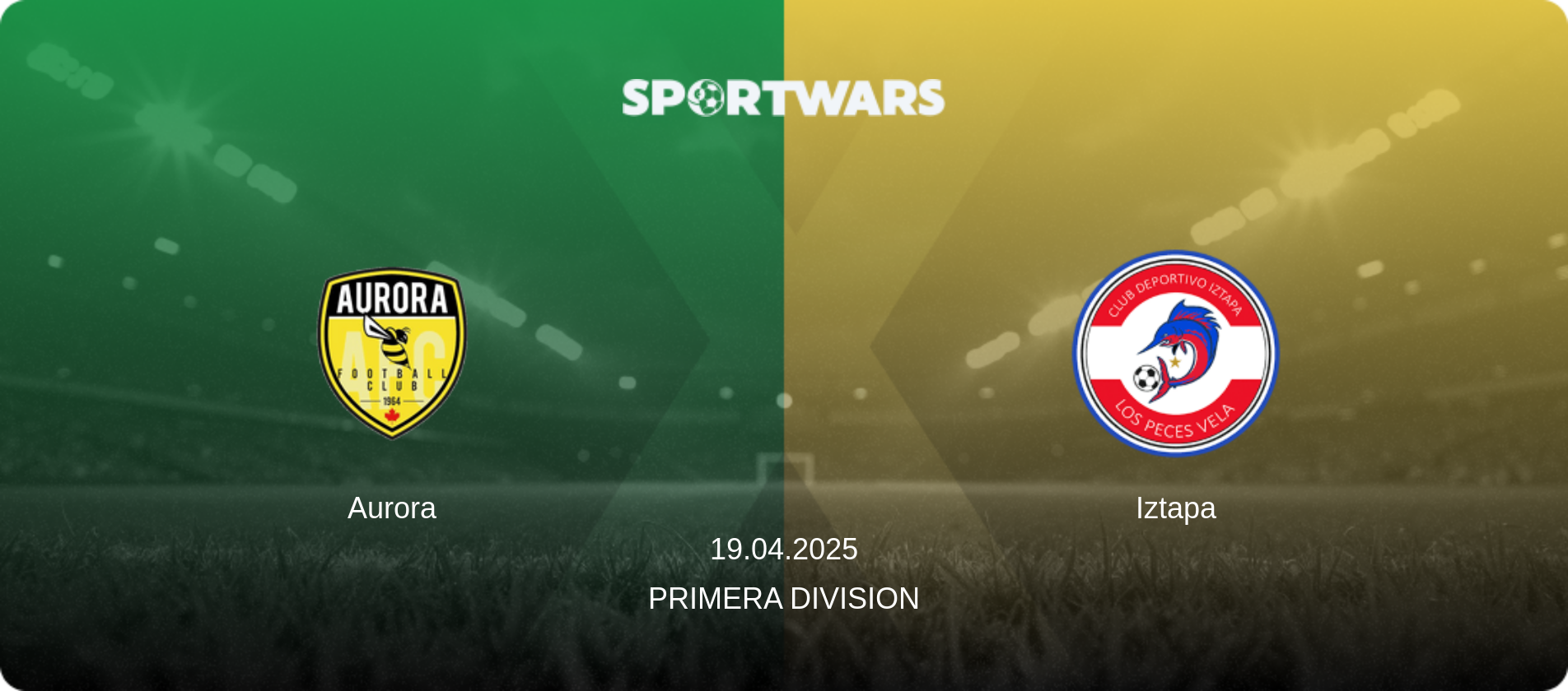 Aurora — Iztapa, 19.04.2025 — Primera Division (match preview)