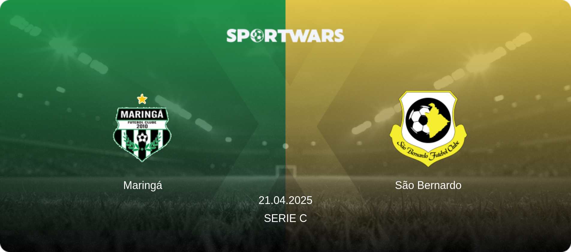 Maringá — São Bernardo, 21.04.2025 — Serie C (match preview)