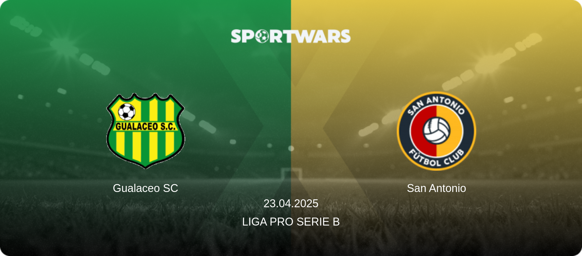 Gualaceo SC — San Antonio, 23.04.2025 — Liga Pro Serie B (match preview)