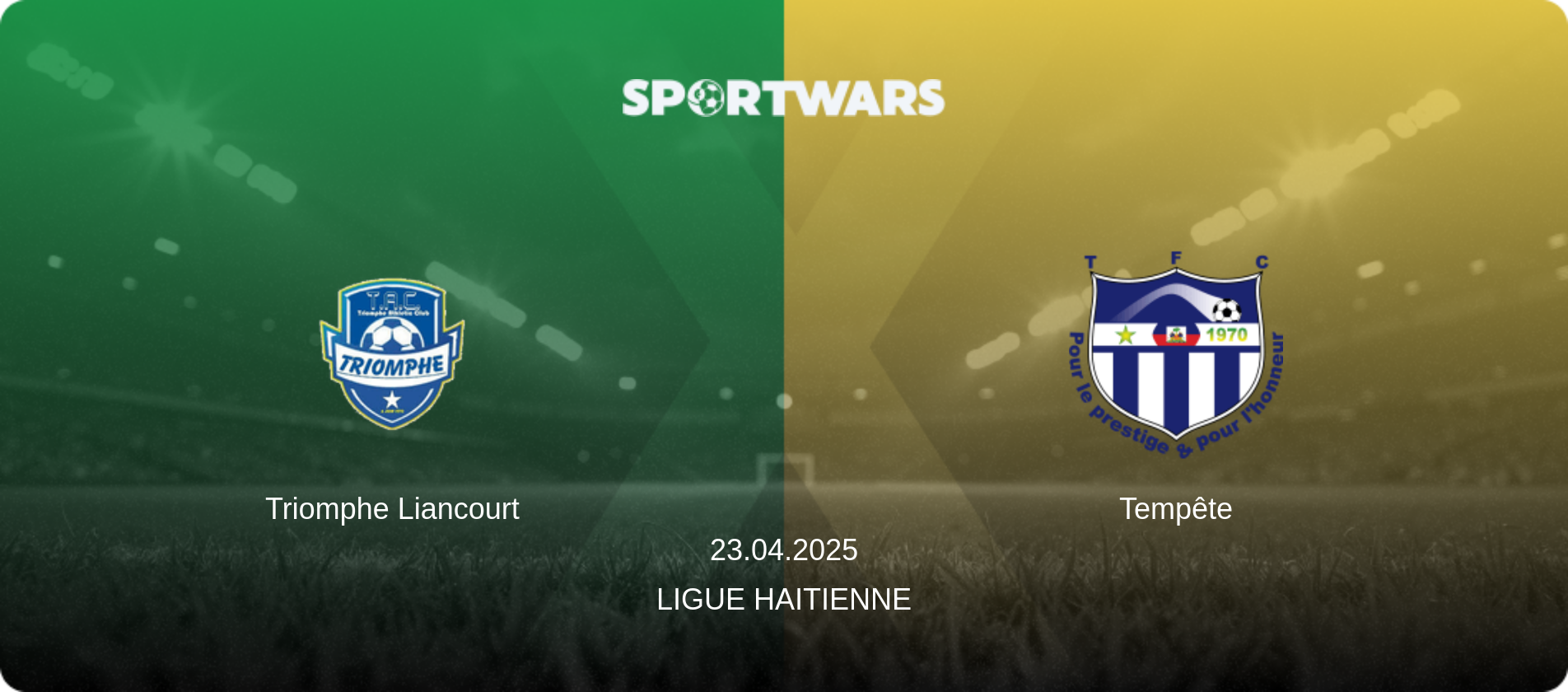 Triomphe Liancourt — Tempête, 23.04.2025 — Ligue Haitienne (match preview)