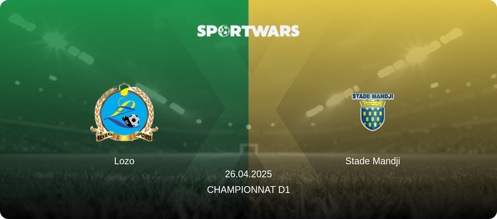 Lozo — Stade Mandji, 26.04.2025 — Championnat D1 (match preview)