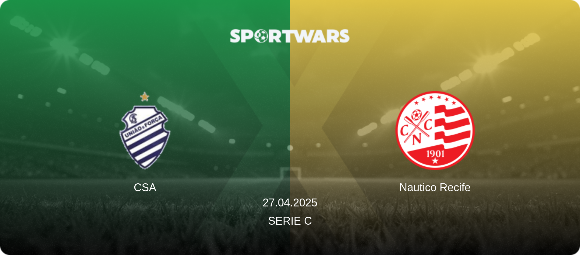 CSA — Nautico Recife, 27.04.2025 — Serie C (match preview)