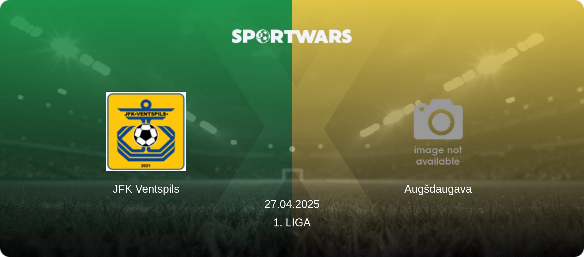 JFK Ventspils — Augšdaugava, 27.04.2025 — 1. Liga (match preview)