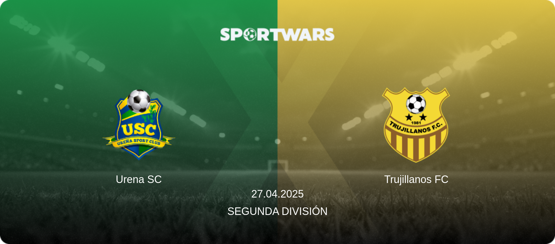 Urena SC — Trujillanos FC, 27.04.2025 — Segunda División (match preview)