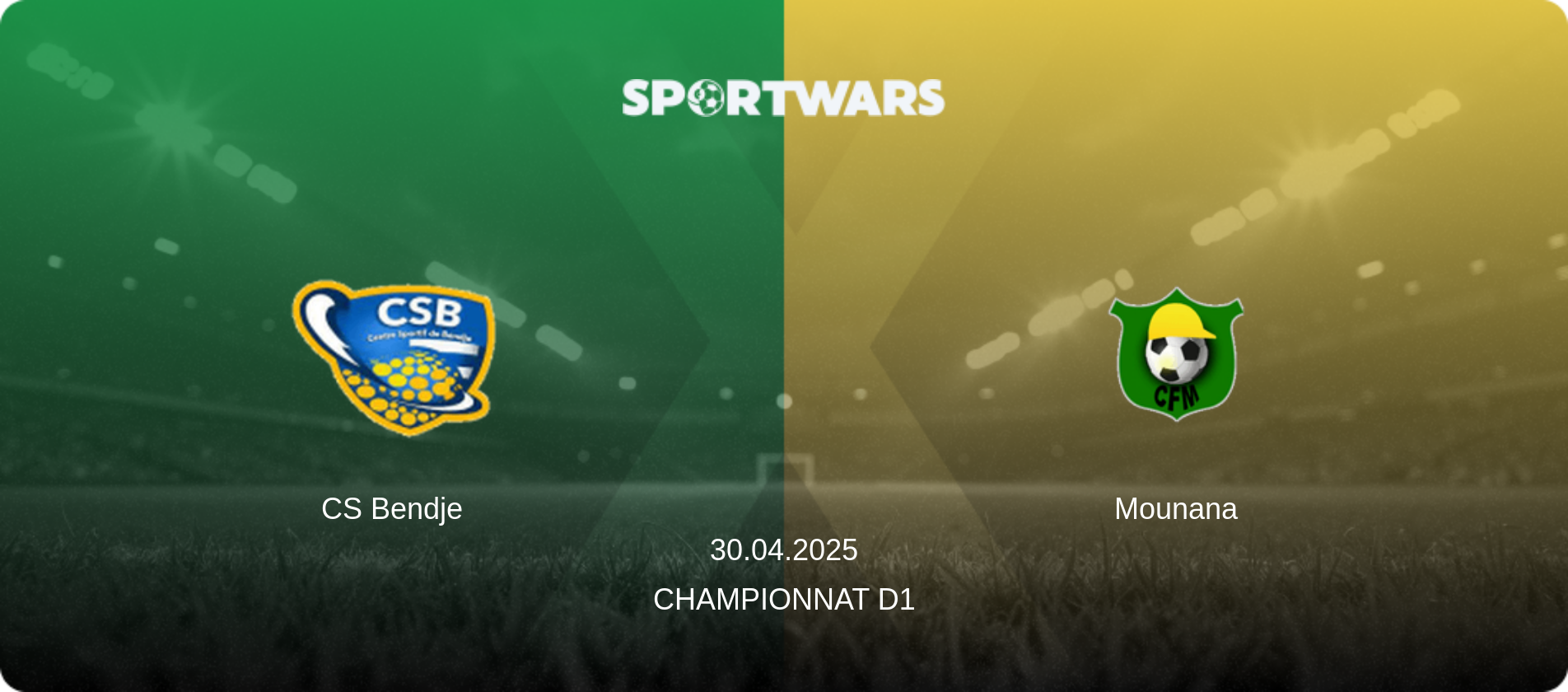 CS Bendje — Mounana, 30.04.2025 — Championnat D1 (match preview)