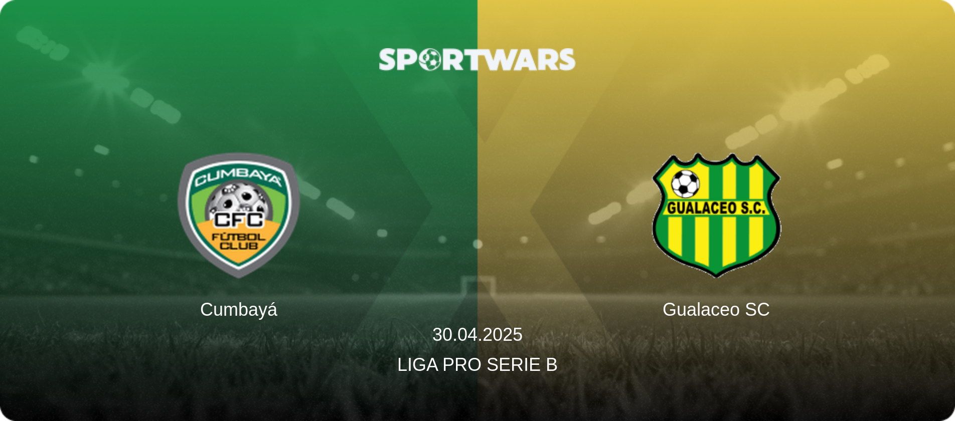 Cumbayá — Gualaceo SC, 30.04.2025 — Liga Pro Serie B (match preview)