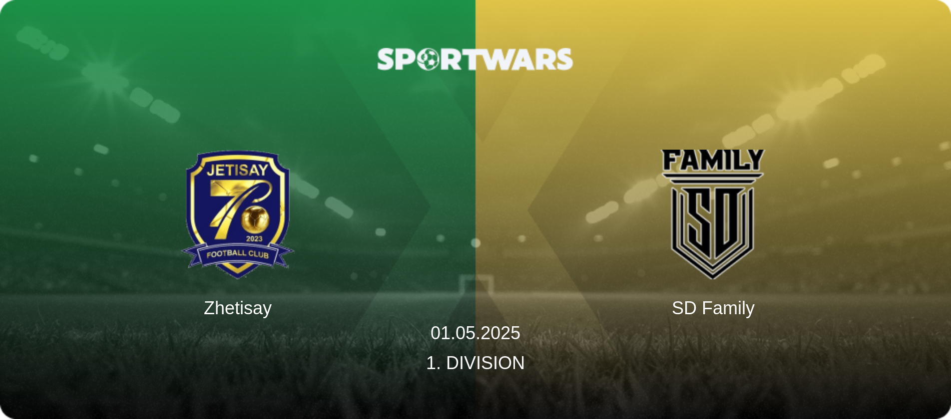 Zhetisay — SD Family, 01.05.2025 — 1. Division (match preview)