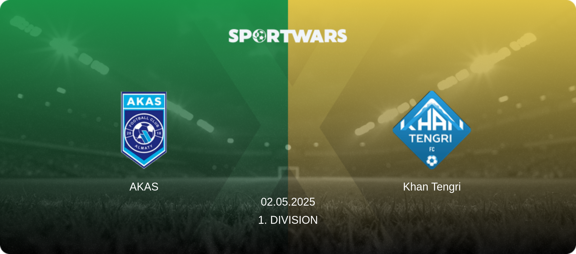 AKAS — Khan Tengri, 02.05.2025 — 1. Division (match preview)