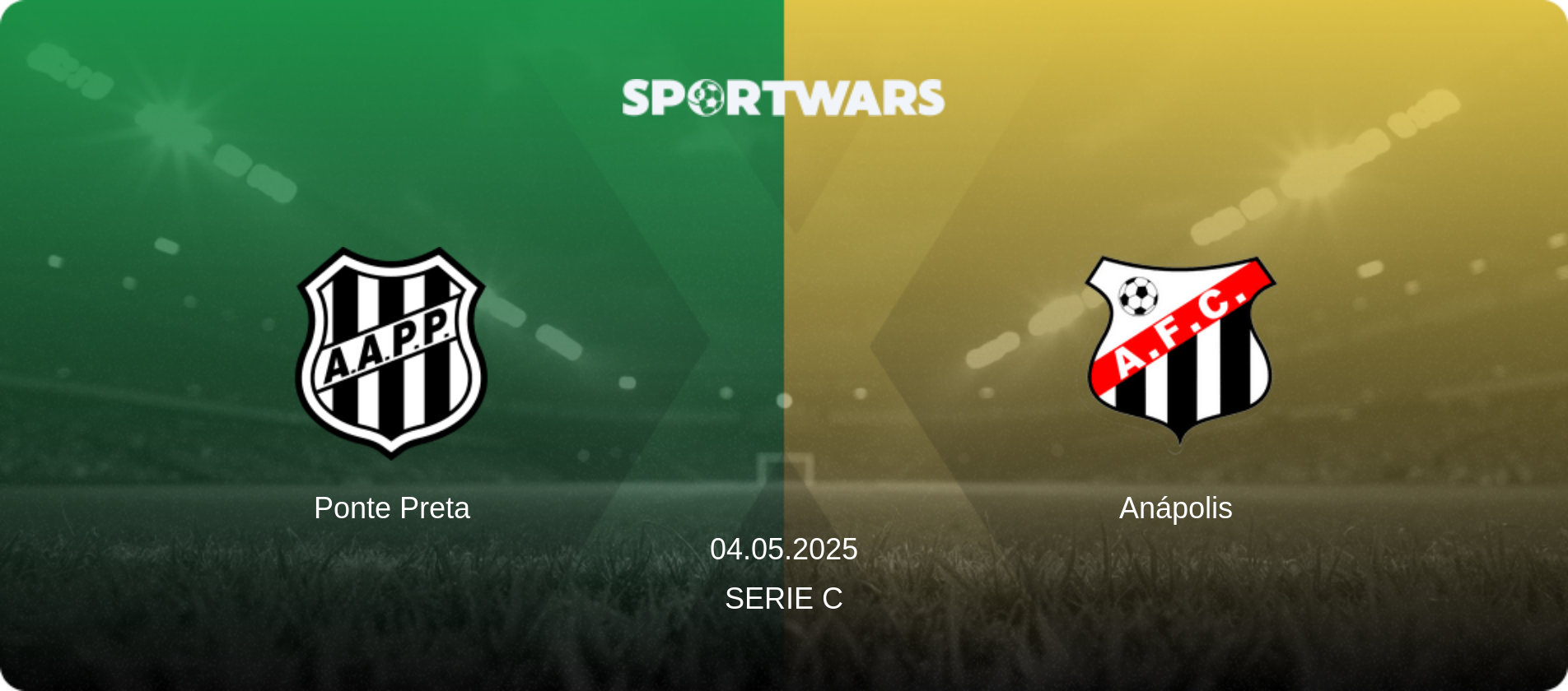 Ponte Preta — Anápolis, 04.05.2025 — Serie C (match preview)