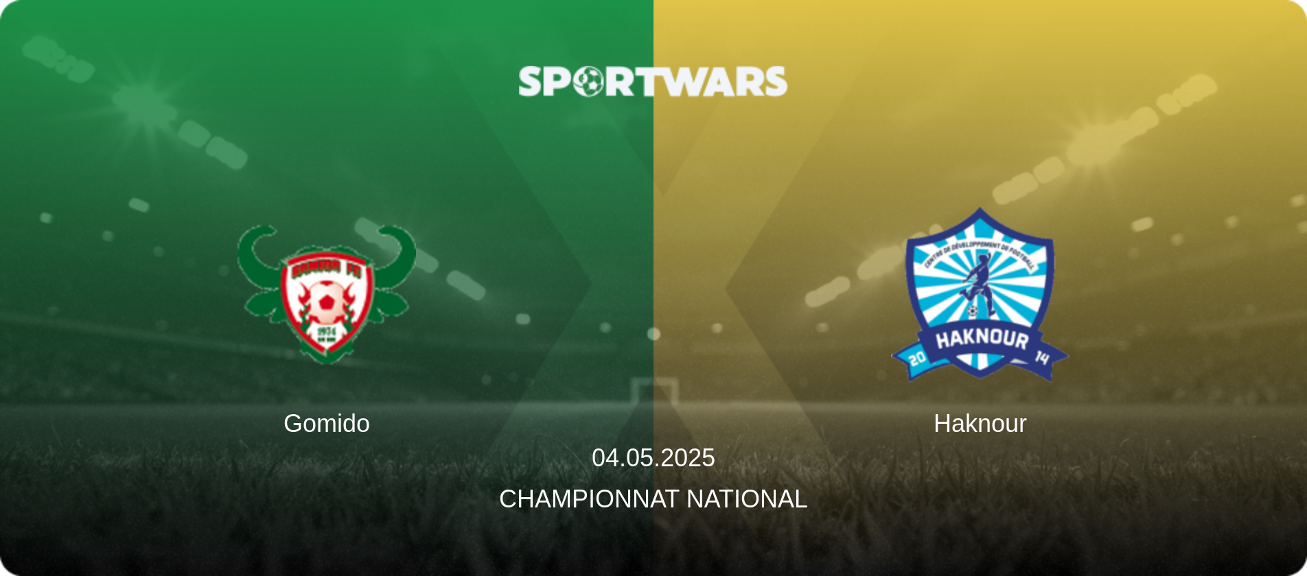 Gomido — Haknour, 04.05.2025 — Championnat National (match preview)