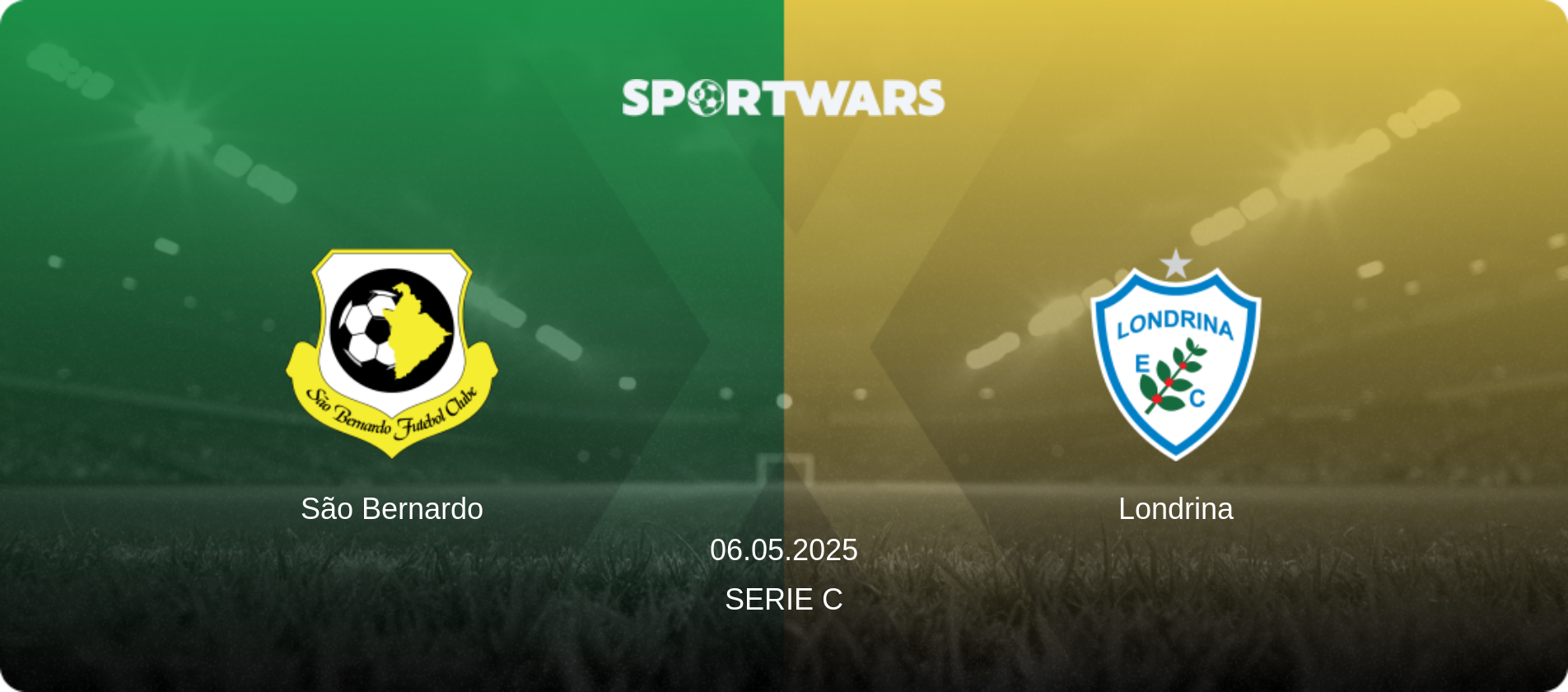 São Bernardo — Londrina, 06.05.2025 — Serie C (match preview)