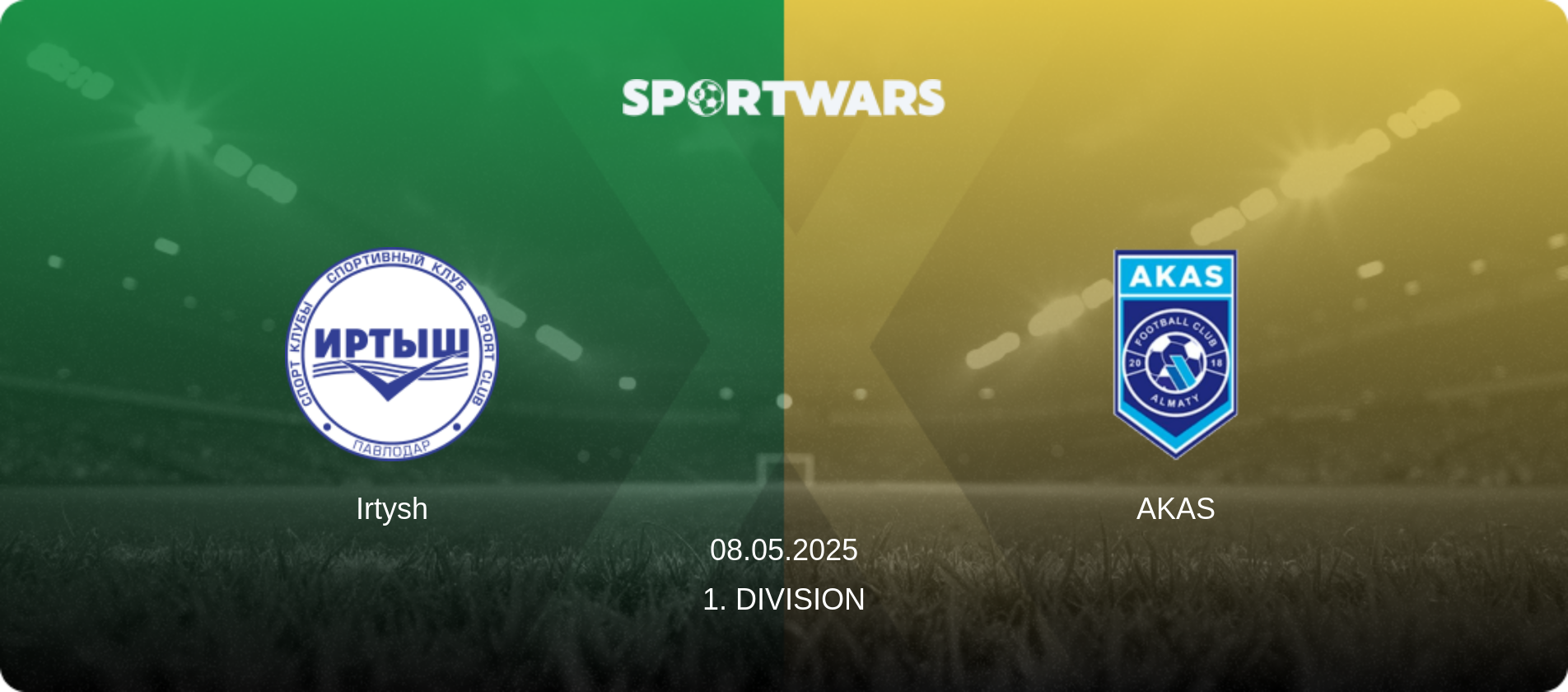 Irtysh — AKAS, 08.05.2025 — 1. Division (match preview)