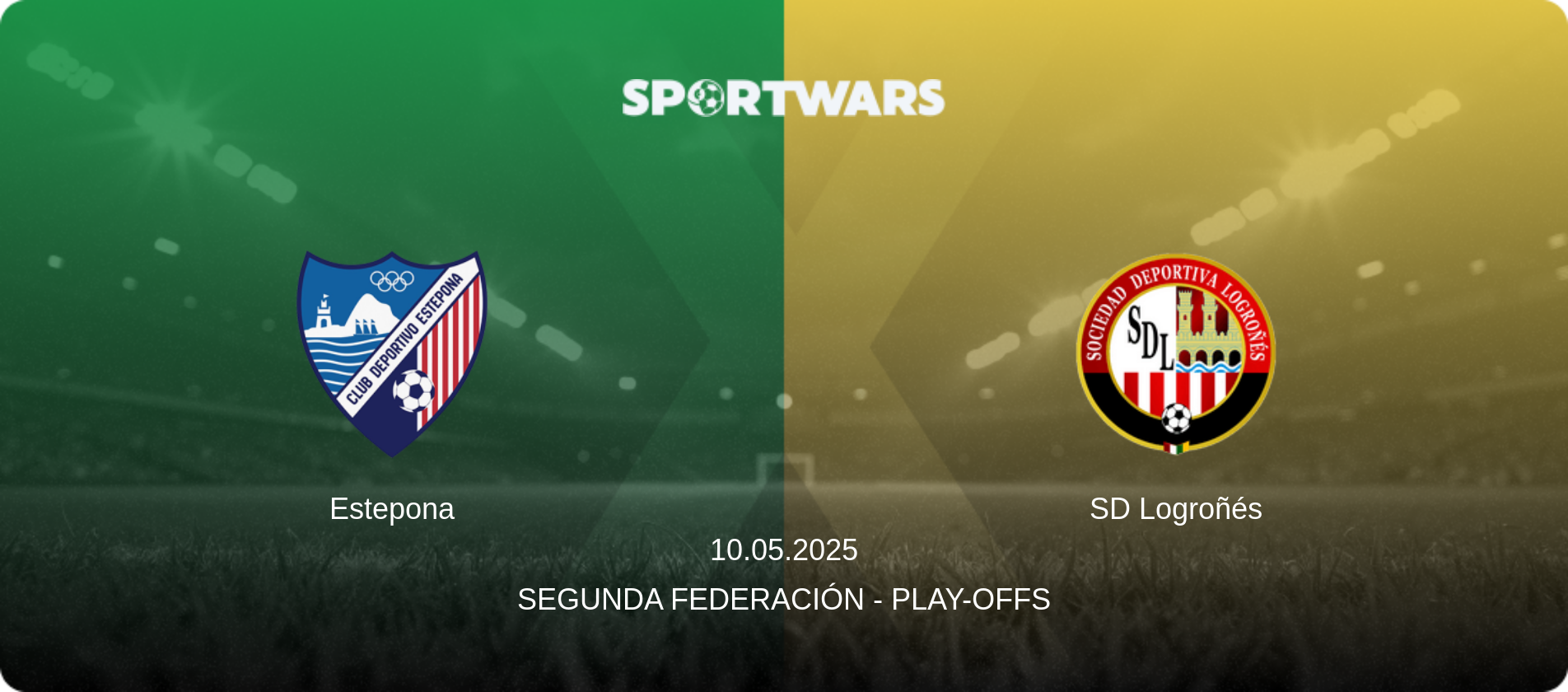 Estepona — SD Logroñés, 10.05.2025 — Segunda Federación - Play-offs (match preview)