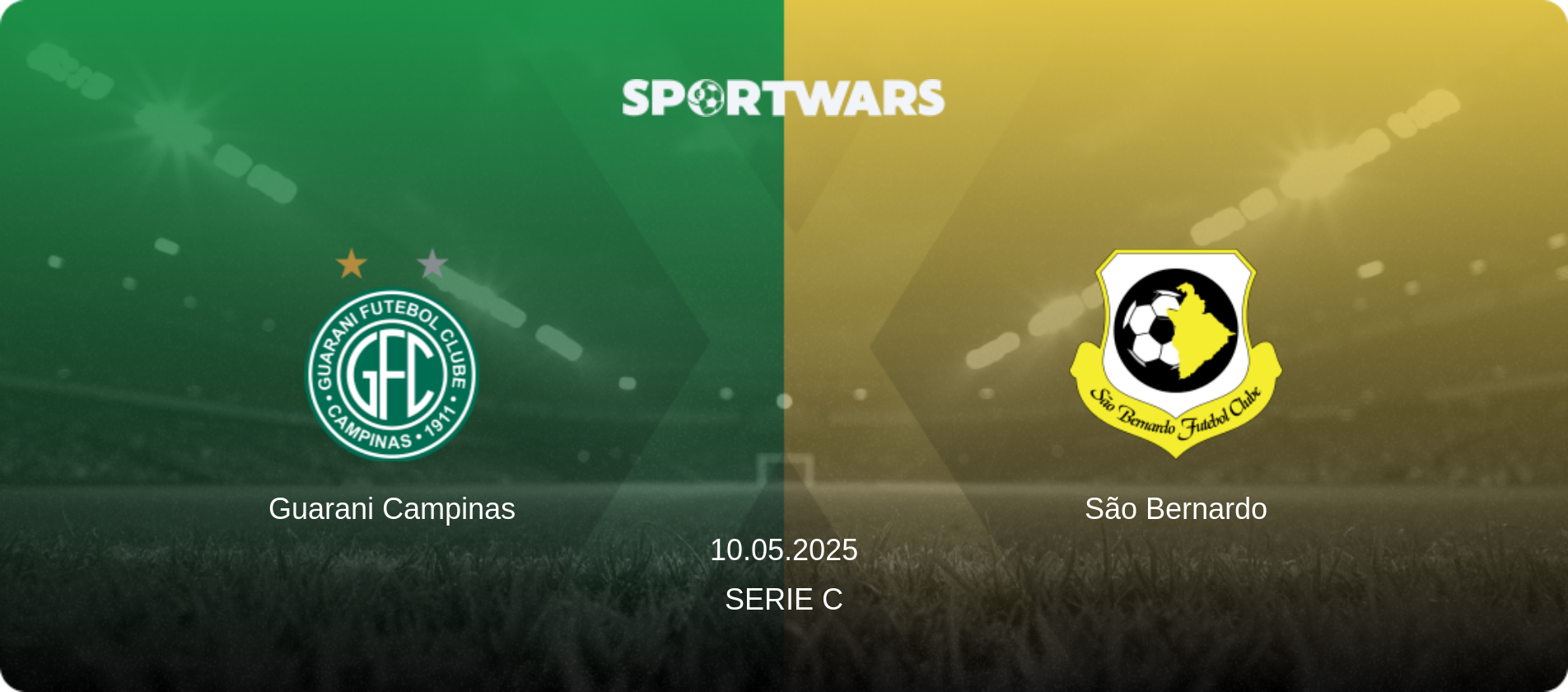 Guarani Campinas — São Bernardo, 10.05.2025 — Serie C (match preview)