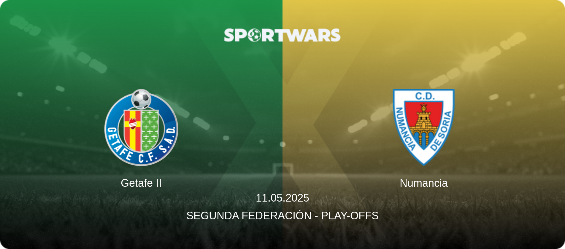 Getafe II — Numancia, 11.05.2025 — Segunda Federación - Play-offs (match preview)