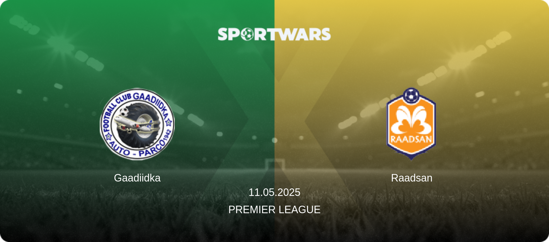 Gaadiidka — Raadsan, 11.05.2025 — Premier League (match preview)