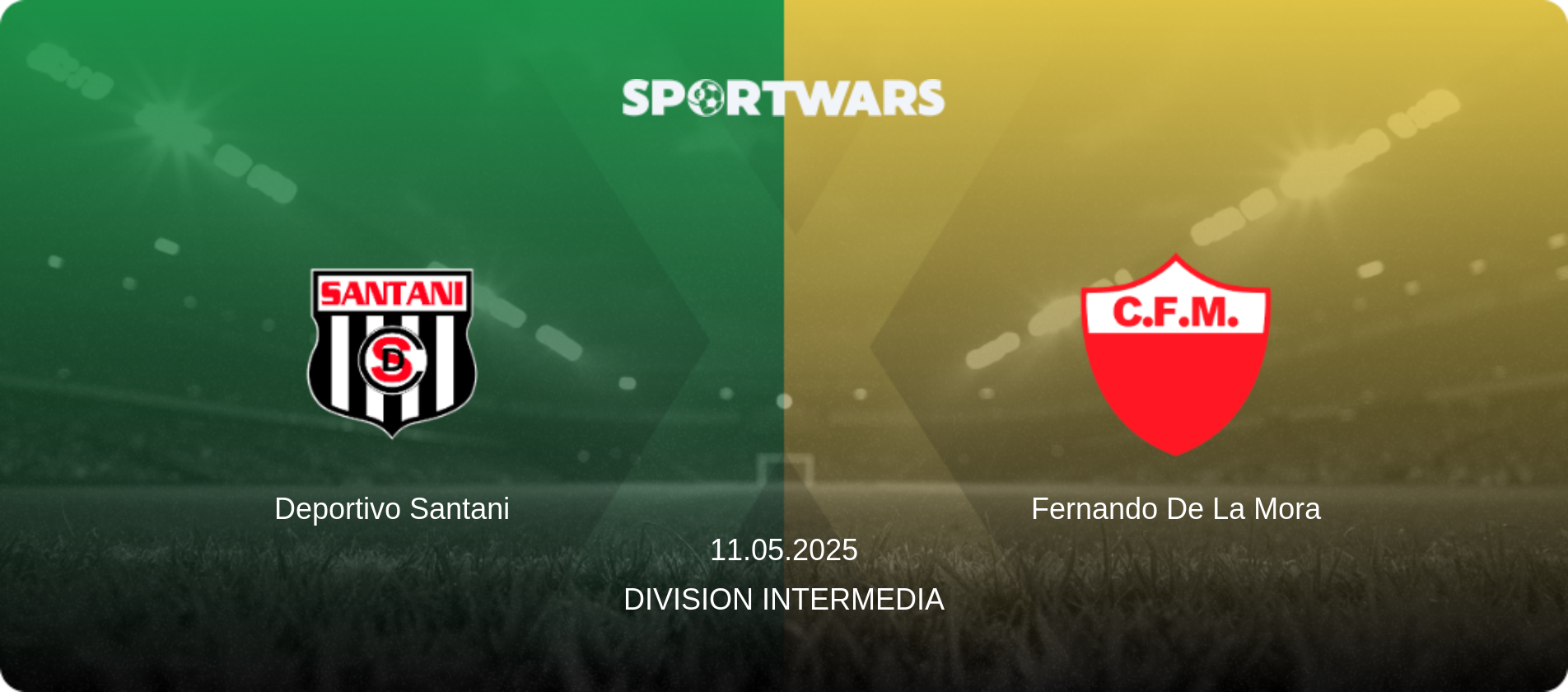 Deportivo Santani — Fernando De La Mora, 11.05.2025 — Division Intermedia (match preview)