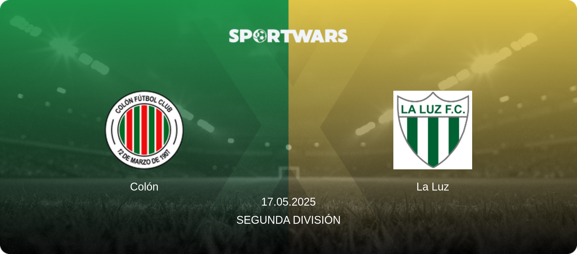 Colón — La Luz, 17.05.2025 — Segunda División (match preview)