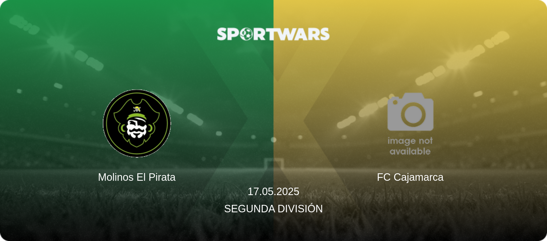 Molinos El Pirata — FC Cajamarca, 17.05.2025 — Segunda División (match preview)