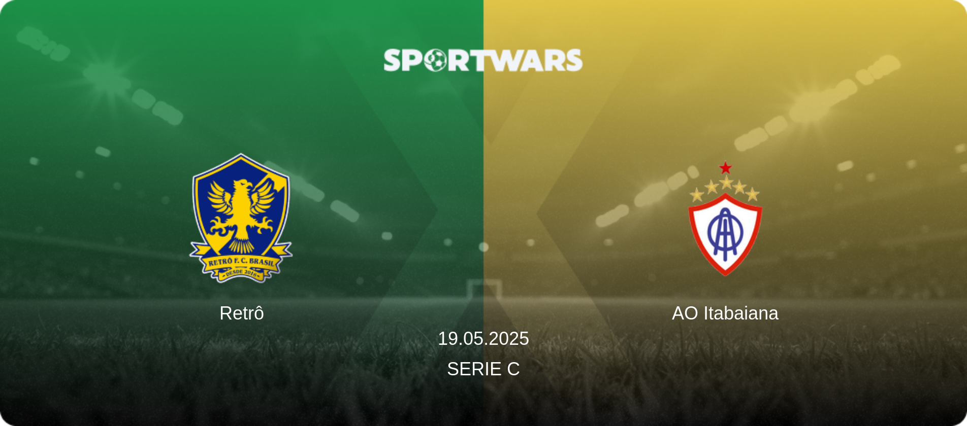 Retrô — AO Itabaiana, 19.05.2025 — Serie C (match preview)