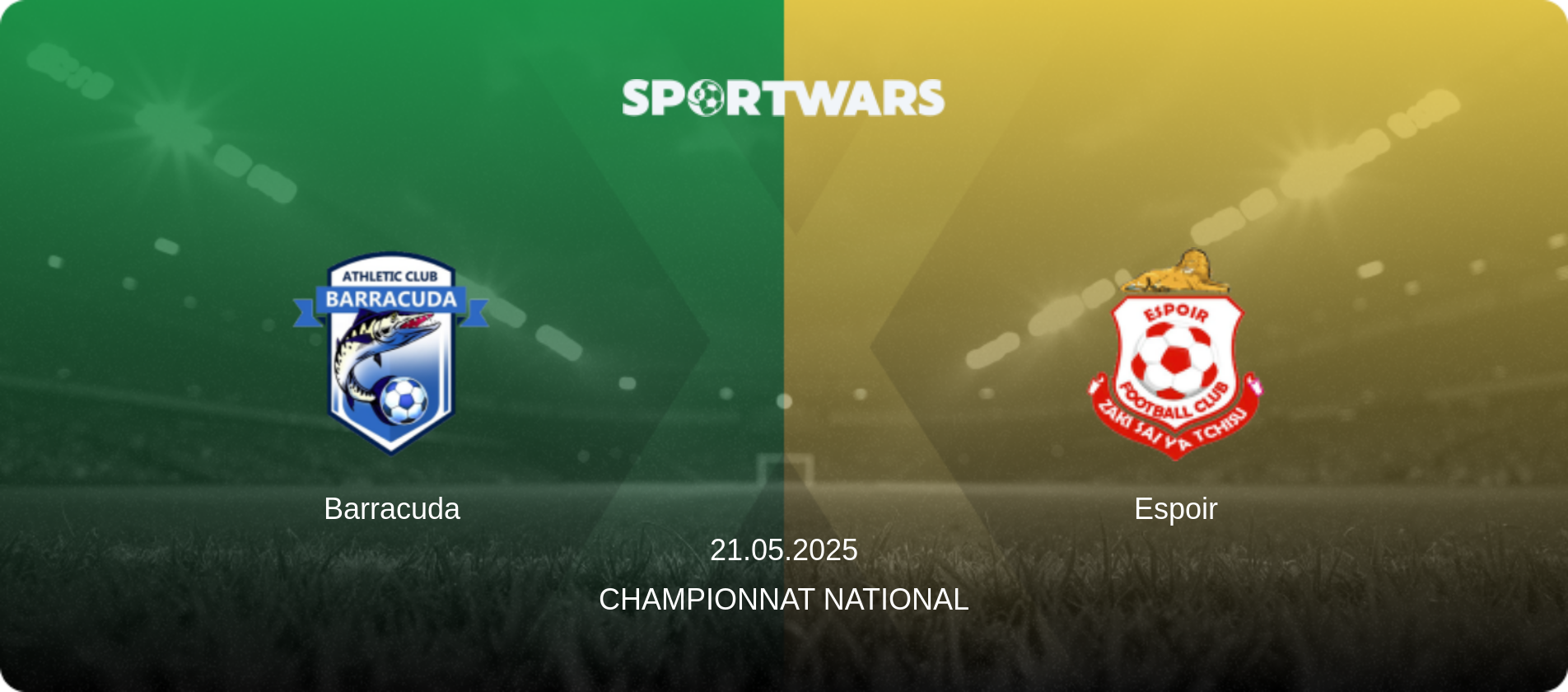 Barracuda — Espoir, 21.05.2025 — Championnat National (match preview)