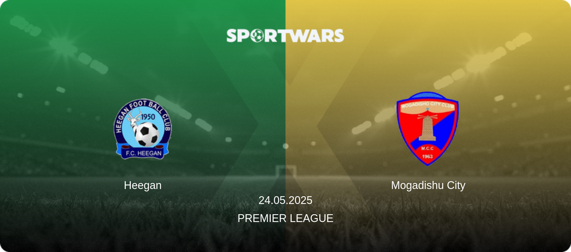 Heegan — Mogadishu City, 24.05.2025 — Premier League (match preview)