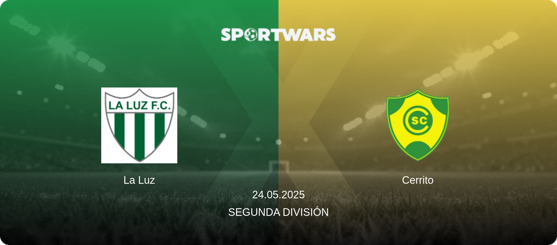 La Luz — Cerrito, 24.05.2025 — Segunda División (match preview)