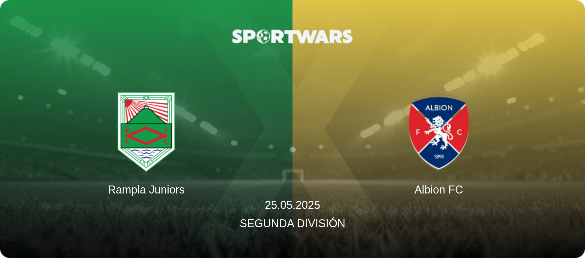 Rampla Juniors — Albion FC, 25.05.2025 — Segunda División (match preview)
