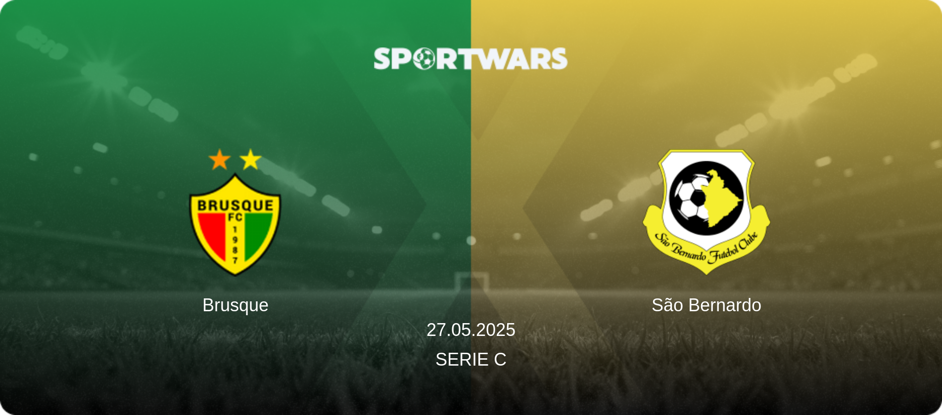 Brusque — São Bernardo, 27.05.2025 — Serie C (match preview)