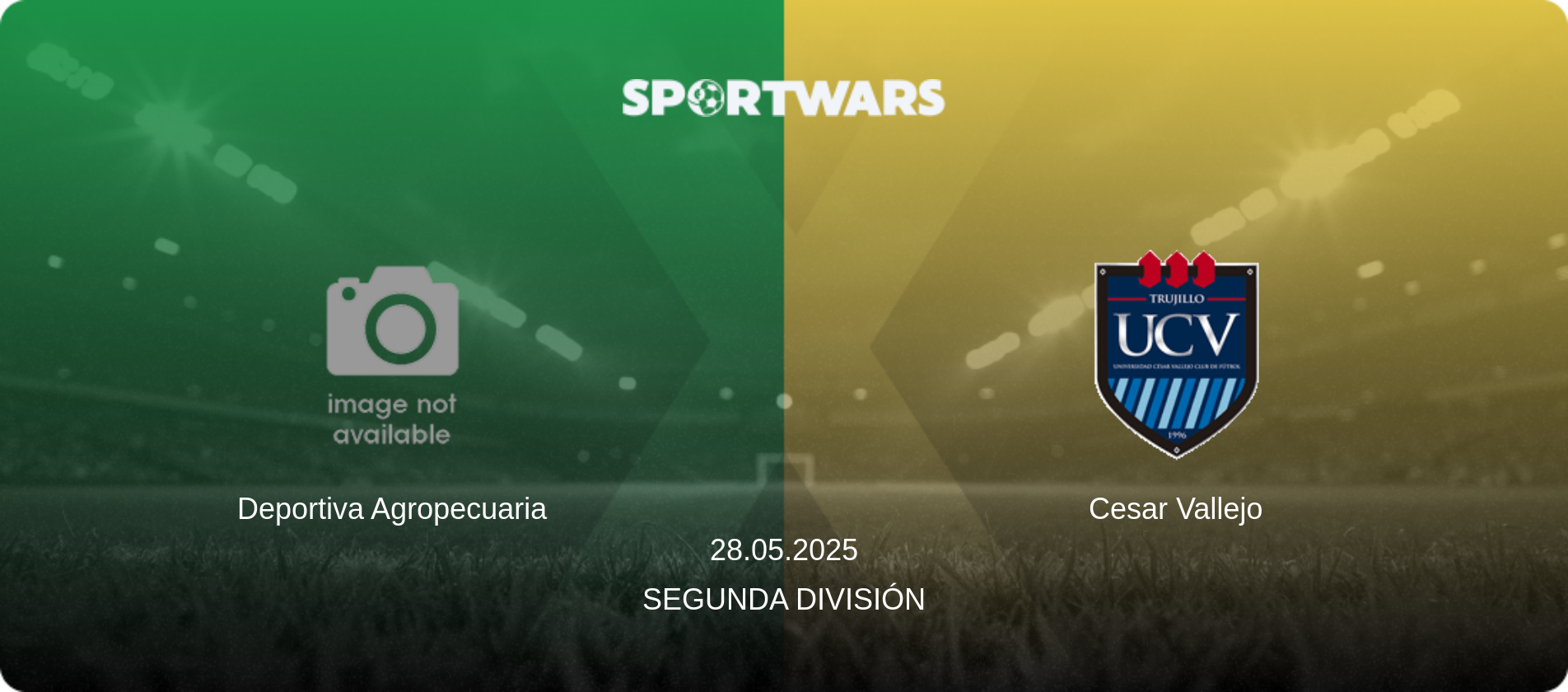 Deportiva Agropecuaria — Cesar Vallejo, 28.05.2025 — Segunda División (match preview)