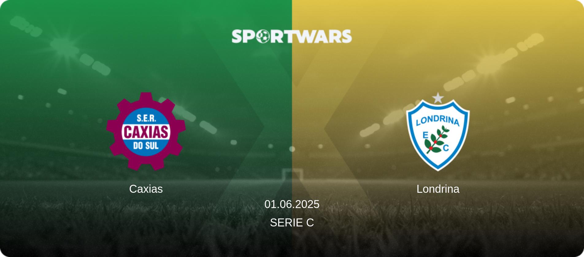 Caxias — Londrina, 01.06.2025 — Serie C (match preview)