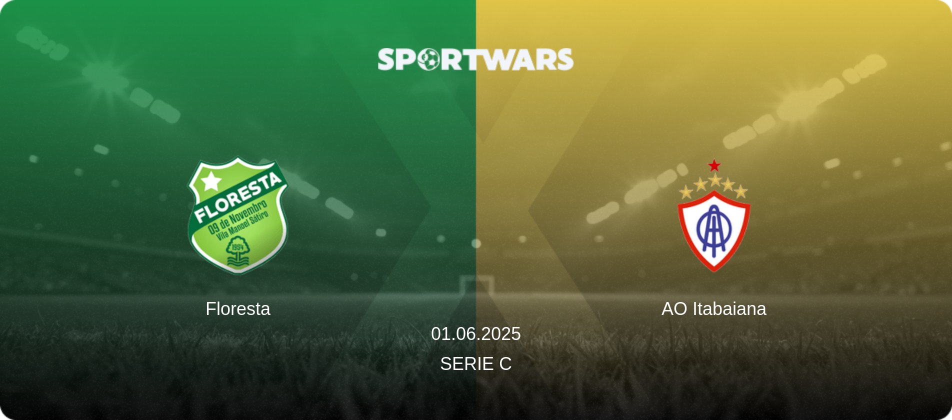 Floresta — AO Itabaiana, 01.06.2025 — Serie C (match preview)