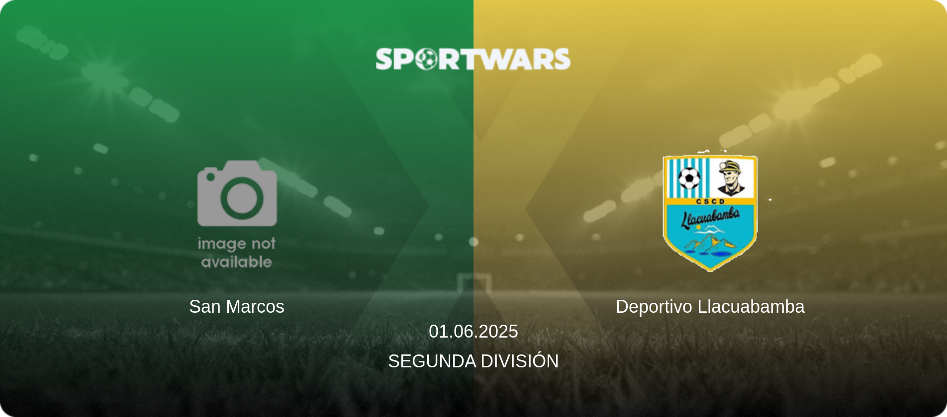 San Marcos — Deportivo Llacuabamba, 01.06.2025 — Segunda División (match preview)