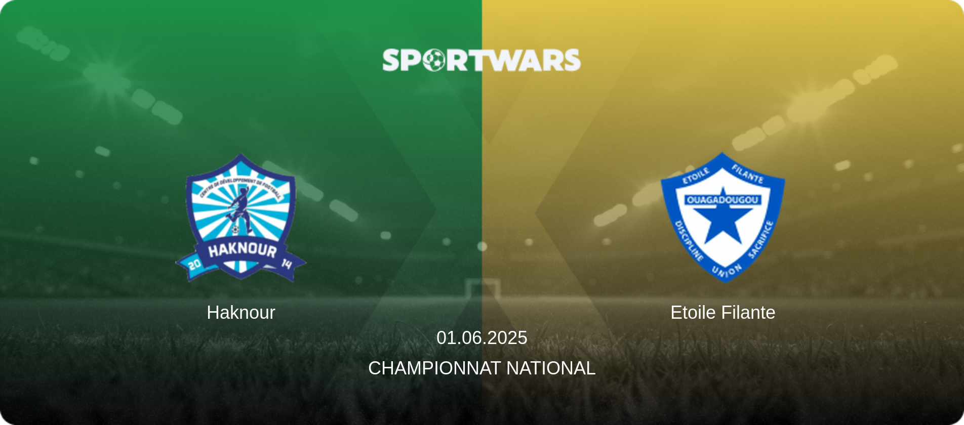 Haknour — Etoile Filante, 01.06.2025 — Championnat National (match preview)