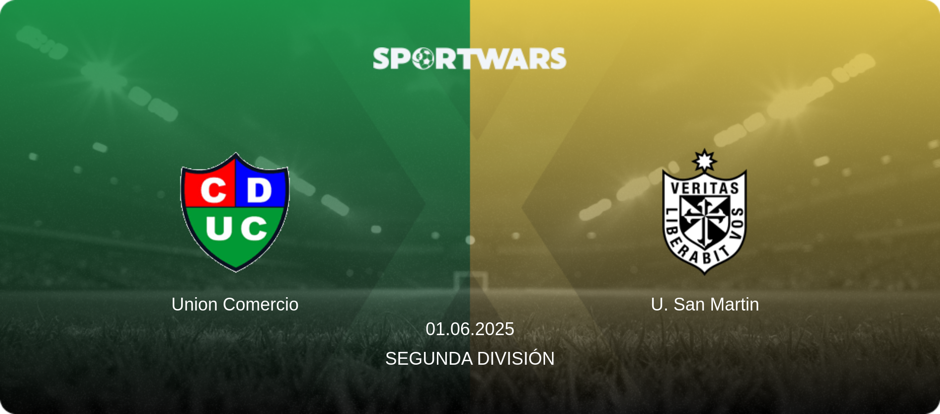 Union Comercio — U. San Martin, 01.06.2025 — Segunda División (match preview)